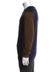 McQ Alexander McQueen Colorblock Pattern Crew Neck Pullover