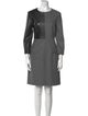 McQ Alexander McQueen Virgin Wool Knee-Length Dress