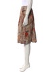 McQ Alexander McQueen Floral Print Knee-Length Skirt
