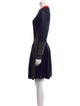 McQ Alexander McQueen Wool Knee-Length Dress