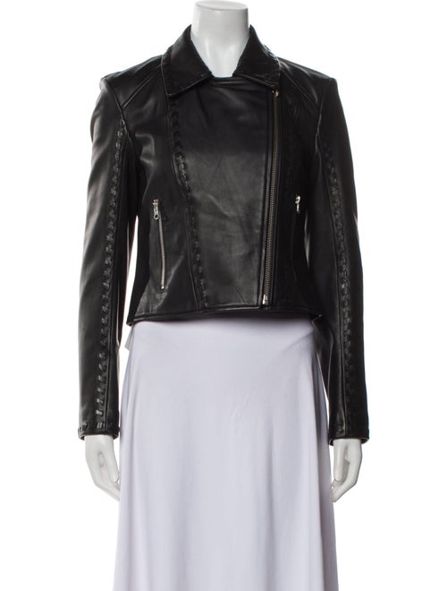 McQ Alexander McQueen Leather Biker Jacket