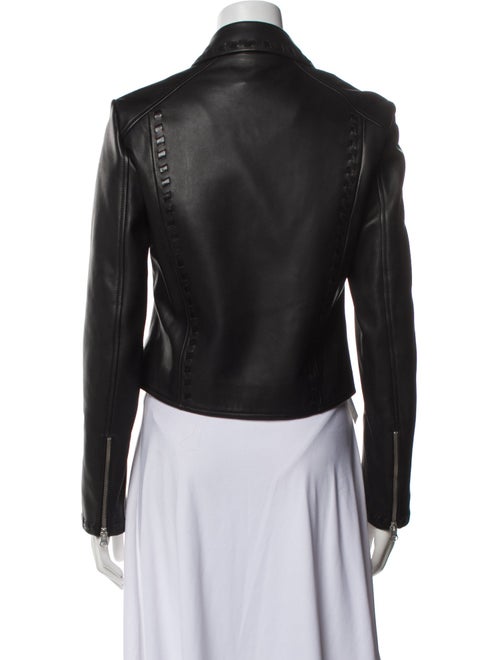 McQ Alexander McQueen Leather Biker Jacket