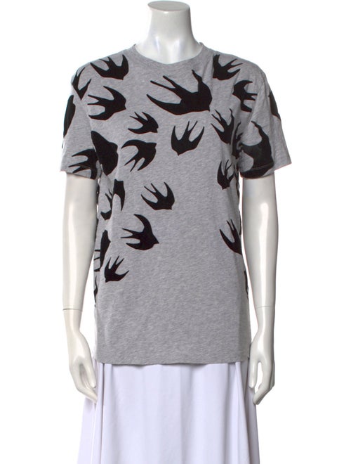 McQ Alexander McQueen Graphic Print Crew Neck T-Shirt