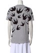 McQ Alexander McQueen Graphic Print Crew Neck T-Shirt