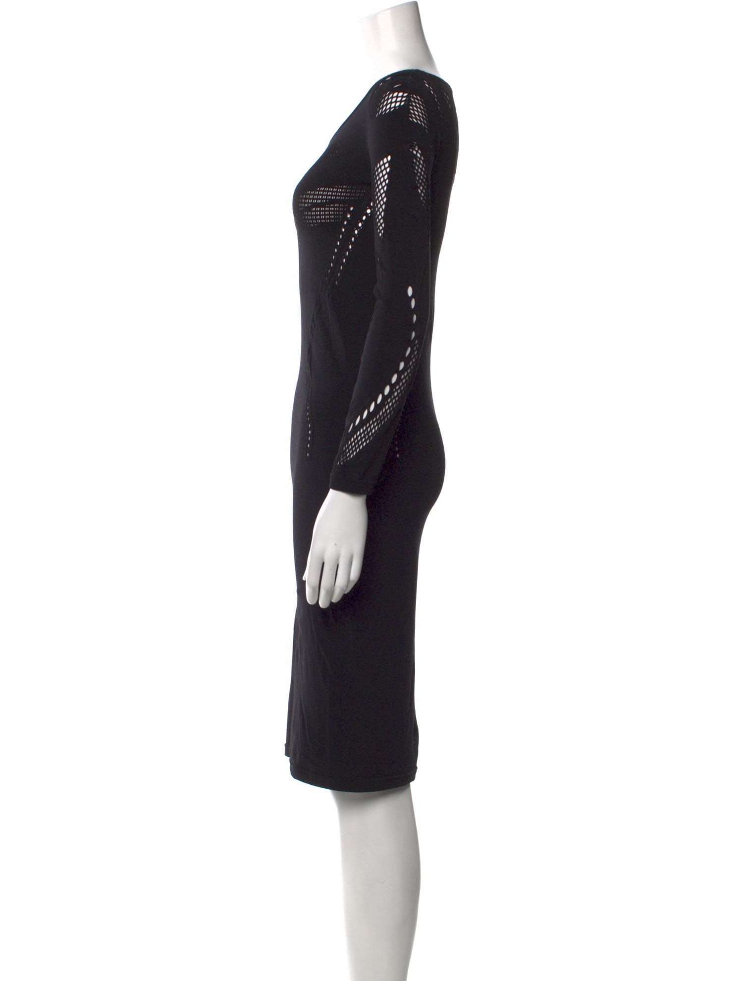 McQ Alexander McQueen Nylon Knee-Length Dress