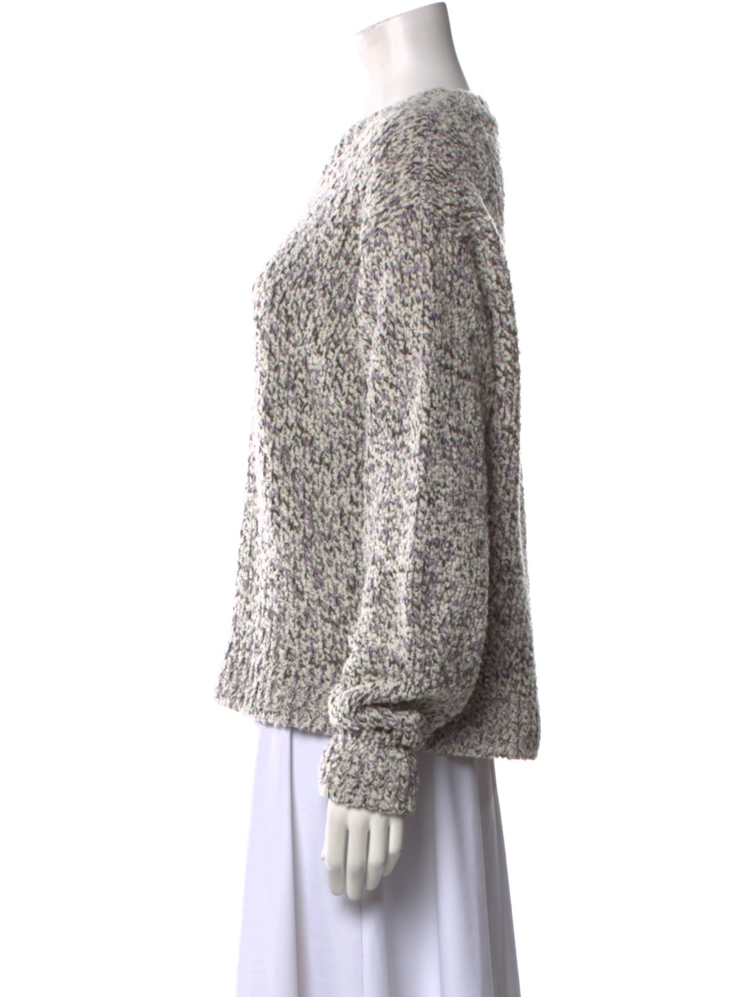McQ Alexander McQueen In Dust Wool Sweater