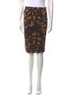 McQ Alexander McQueen Animal Print Knee-Length Skirt