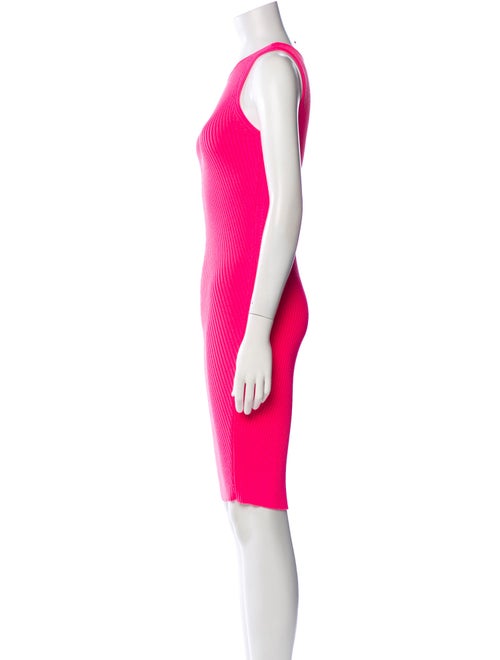 McQ Alexander McQueen Scoop Neck Knee-Length Dress