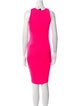 McQ Alexander McQueen Scoop Neck Knee-Length Dress