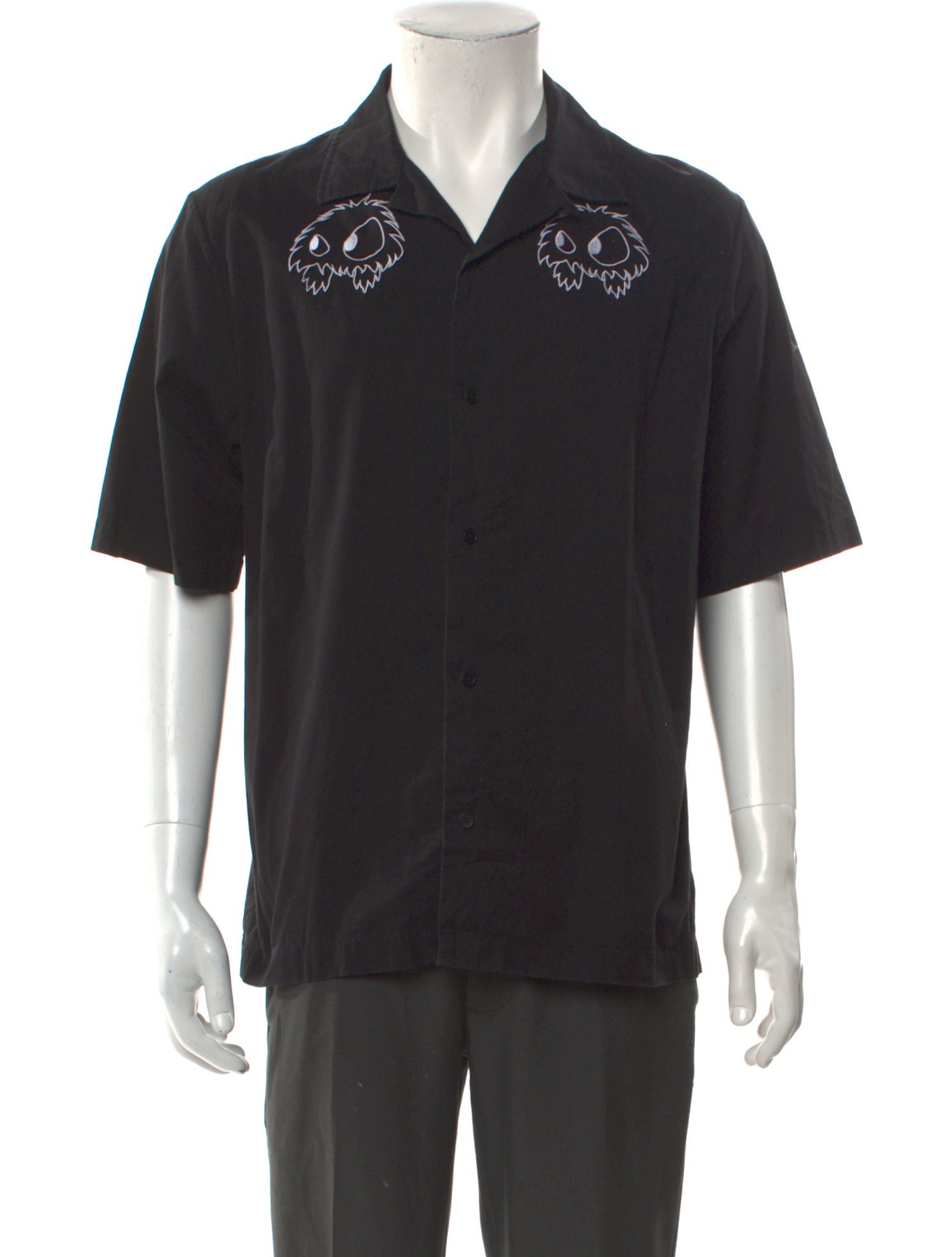 McQ Alexander McQueen Graphic Print Short Sleeve Shirt