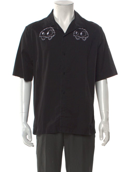 McQ Alexander McQueen Graphic Print Short Sleeve Shirt