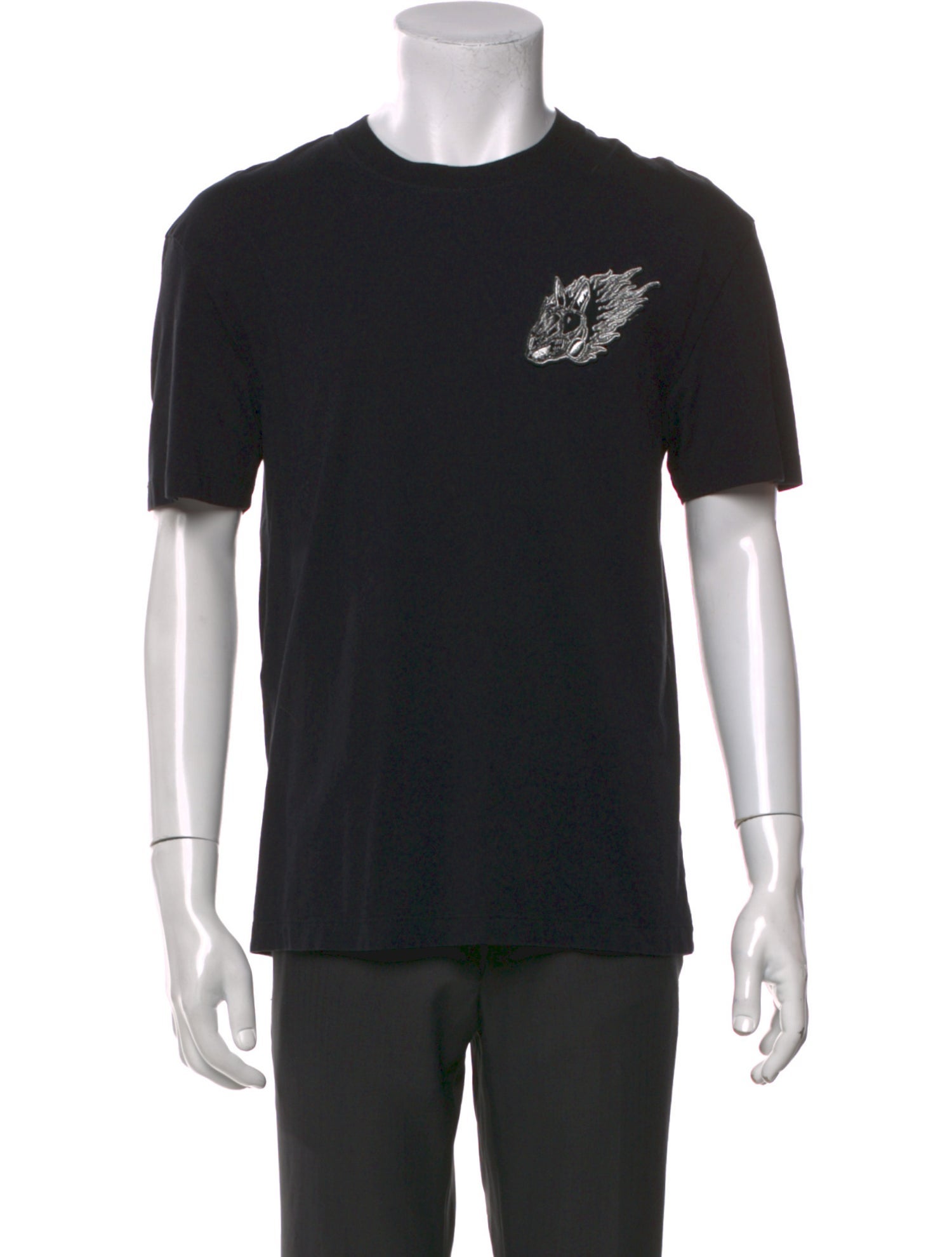 McQ Alexander McQueen Graphic Print Crew Neck T-Shirt