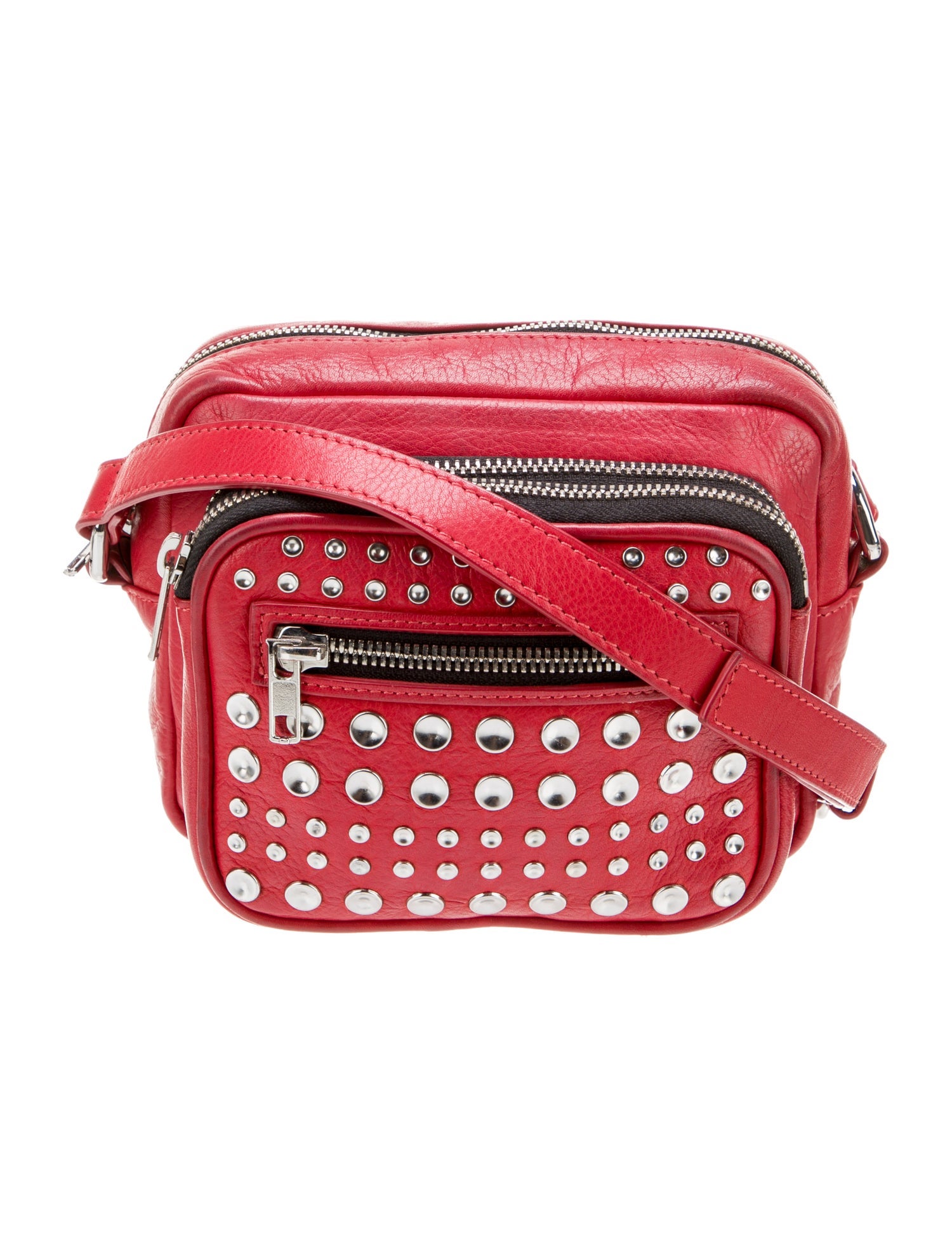 McQ Alexander McQueen Leather Shoulder Bag