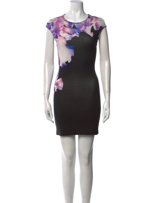 McQ Alexander McQueen Printed Mini Dress