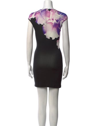 McQ Alexander McQueen Printed Mini Dress