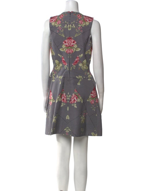 McQ Alexander McQueen Printed Mini Dress
