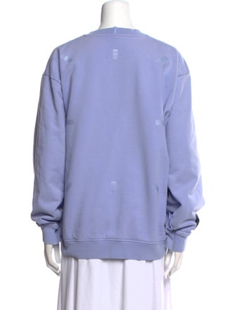 McQ Alexander McQueen Crew Neck Long Sleeve Sweatshirt