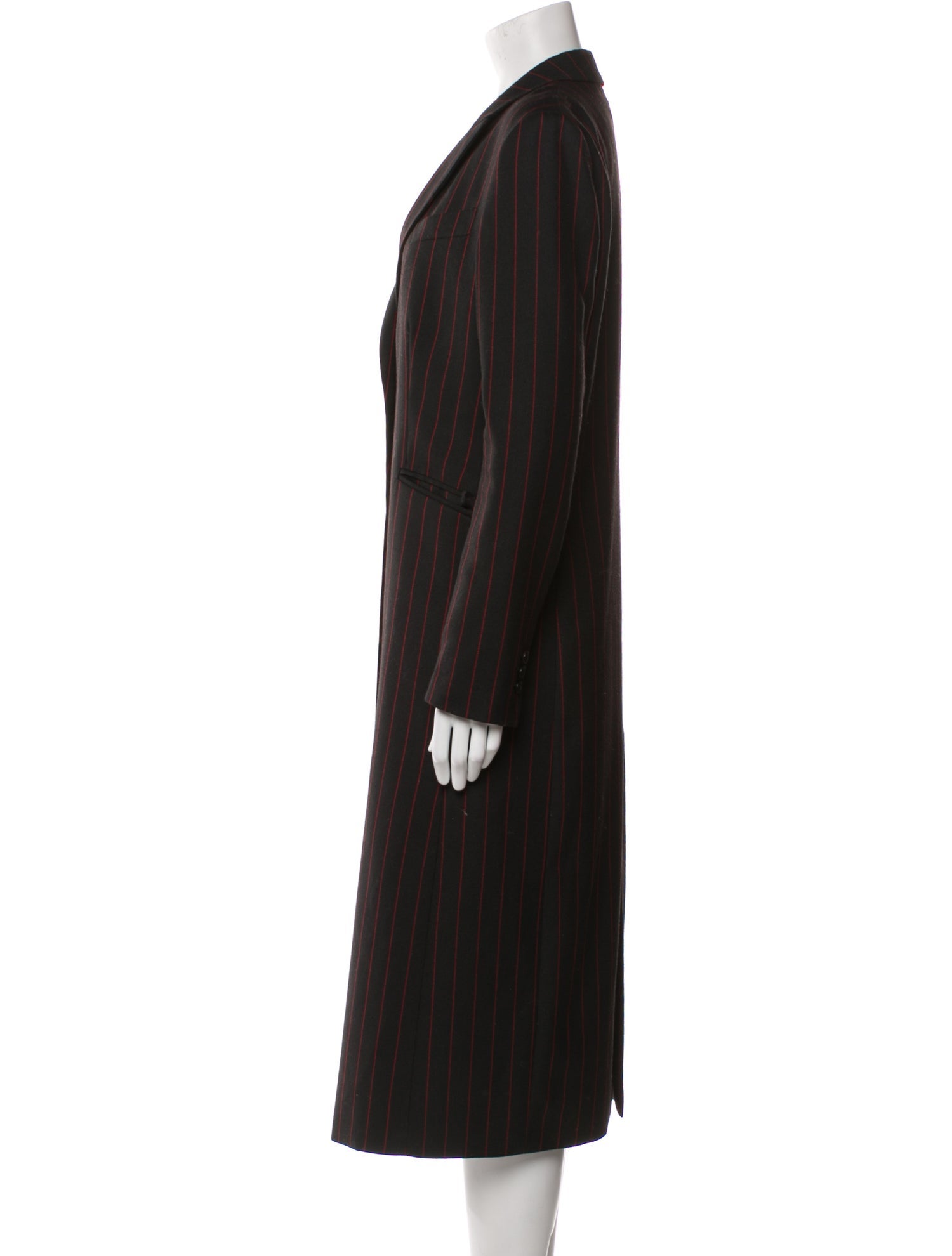 McQ Alexander McQueen Striped Coat