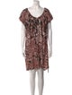 McQ Alexander McQueen Silk Mini Dress