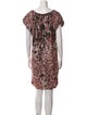 McQ Alexander McQueen Silk Mini Dress