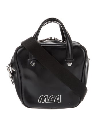 McQ Alexander McQueen Leather Top Handle Bag