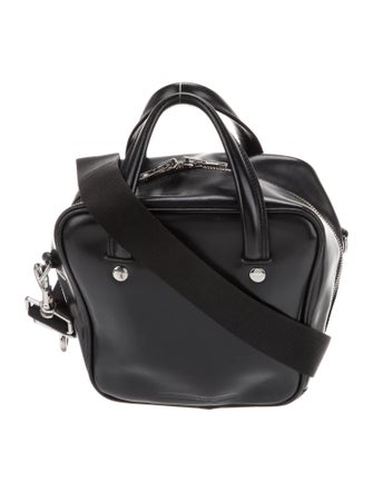 McQ Alexander McQueen Leather Top Handle Bag