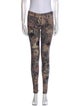 McQ Alexander McQueen Printed Skinny Leg Pants