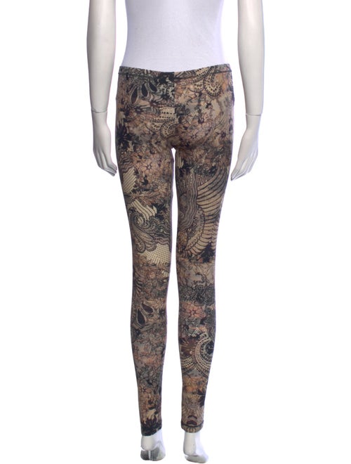 McQ Alexander McQueen Printed Skinny Leg Pants