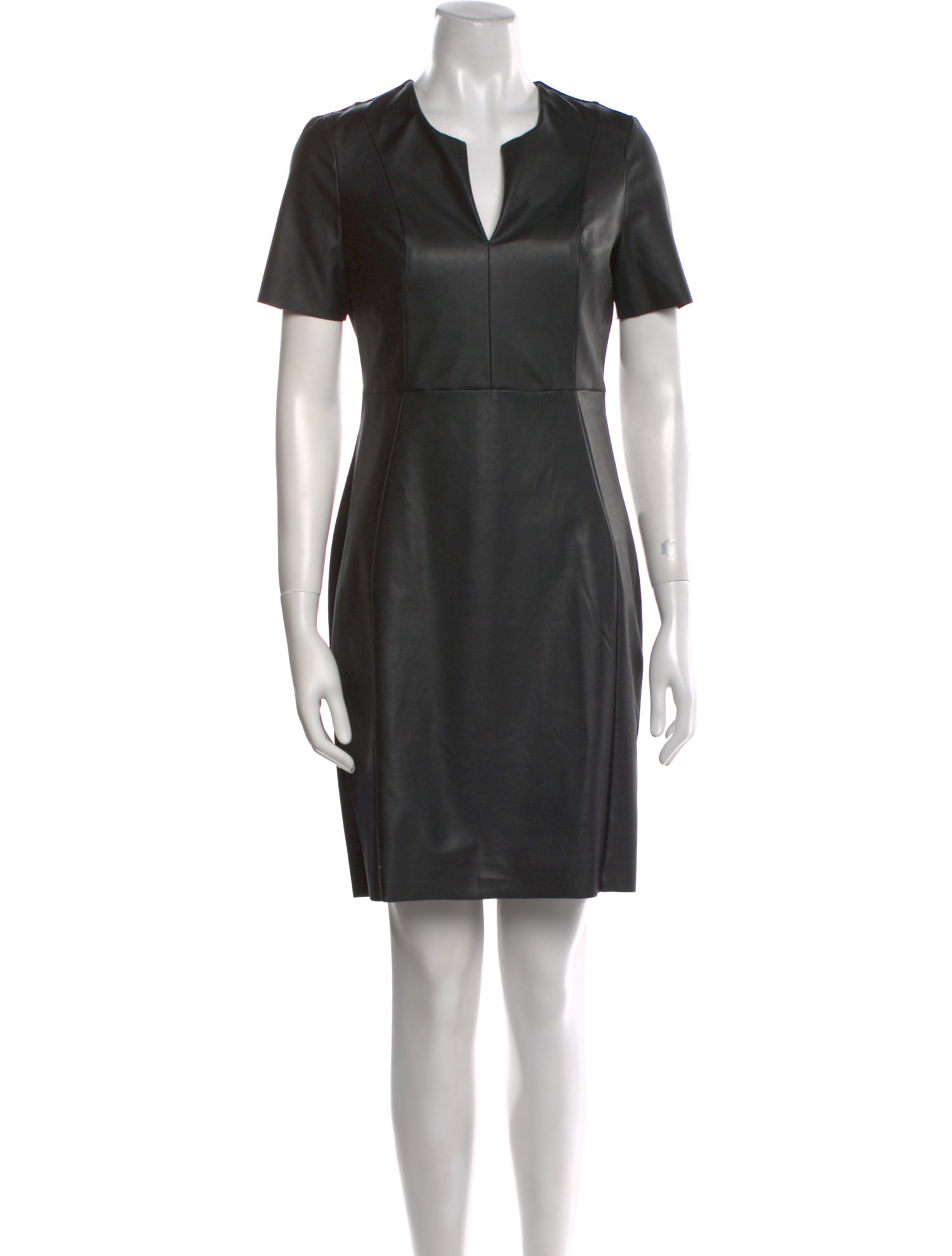 McQ Alexander McQueen V-Neck Mini Dress