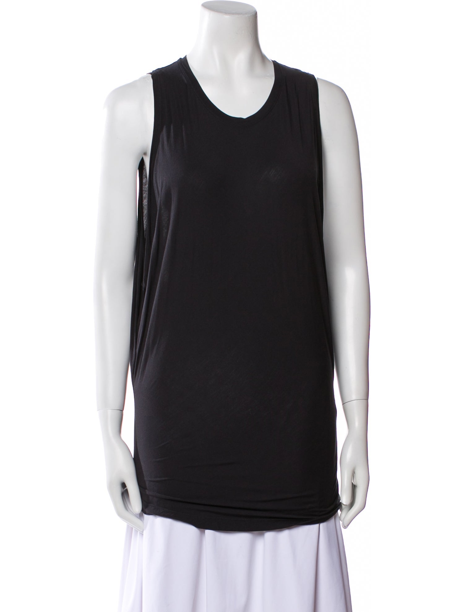McQ Alexander McQueen Scoop Neck Sleeveless Top