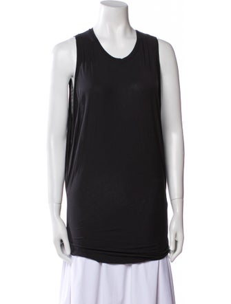 McQ Alexander McQueen Scoop Neck Sleeveless Top