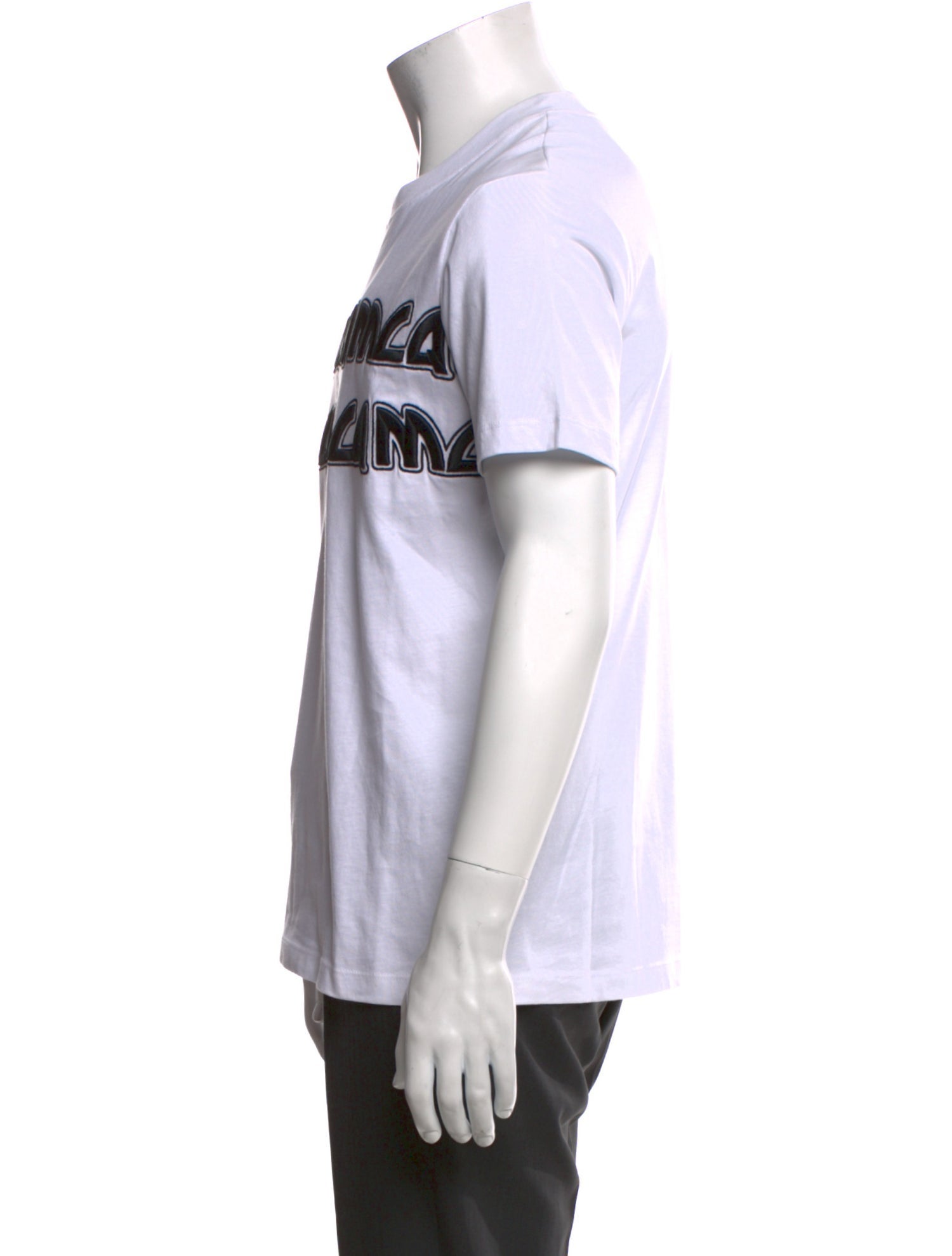 McQ Swallow Skull Graphic Print T-Shirt w/ Tags