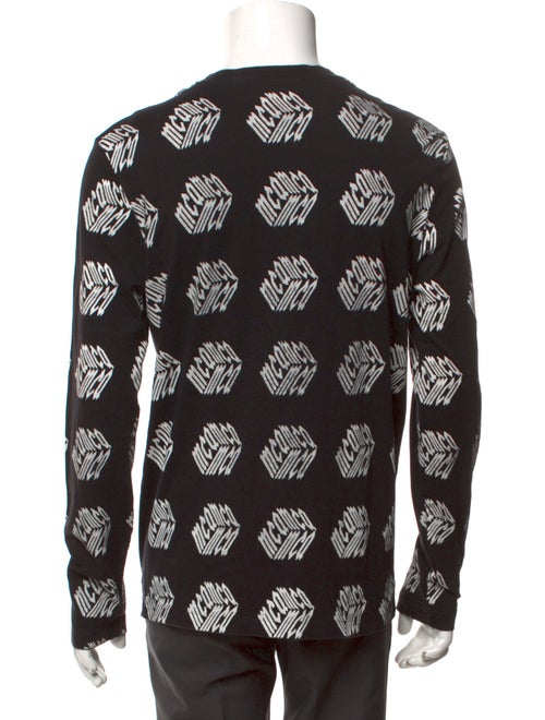 McQ Swallow Printed Crew Neck T-Shirt