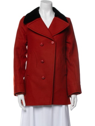 McQ Alexander McQueen 2014 Wool Peacoat