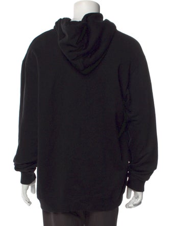 McQ Alexander McQueen Graphic Print Crew Neck Hoodie