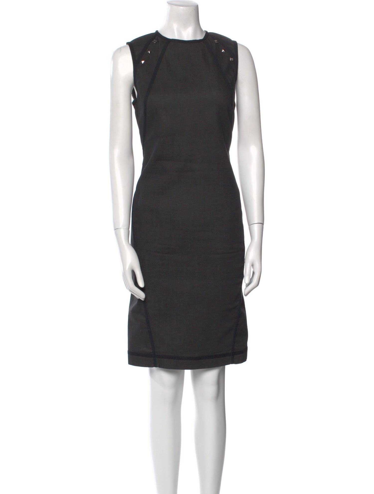 McQ Alexander McQueen Crew Neck Knee-Length Dress