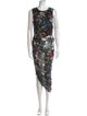 McQ Alexander McQueen Silk Long Dress