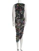 McQ Alexander McQueen Silk Long Dress