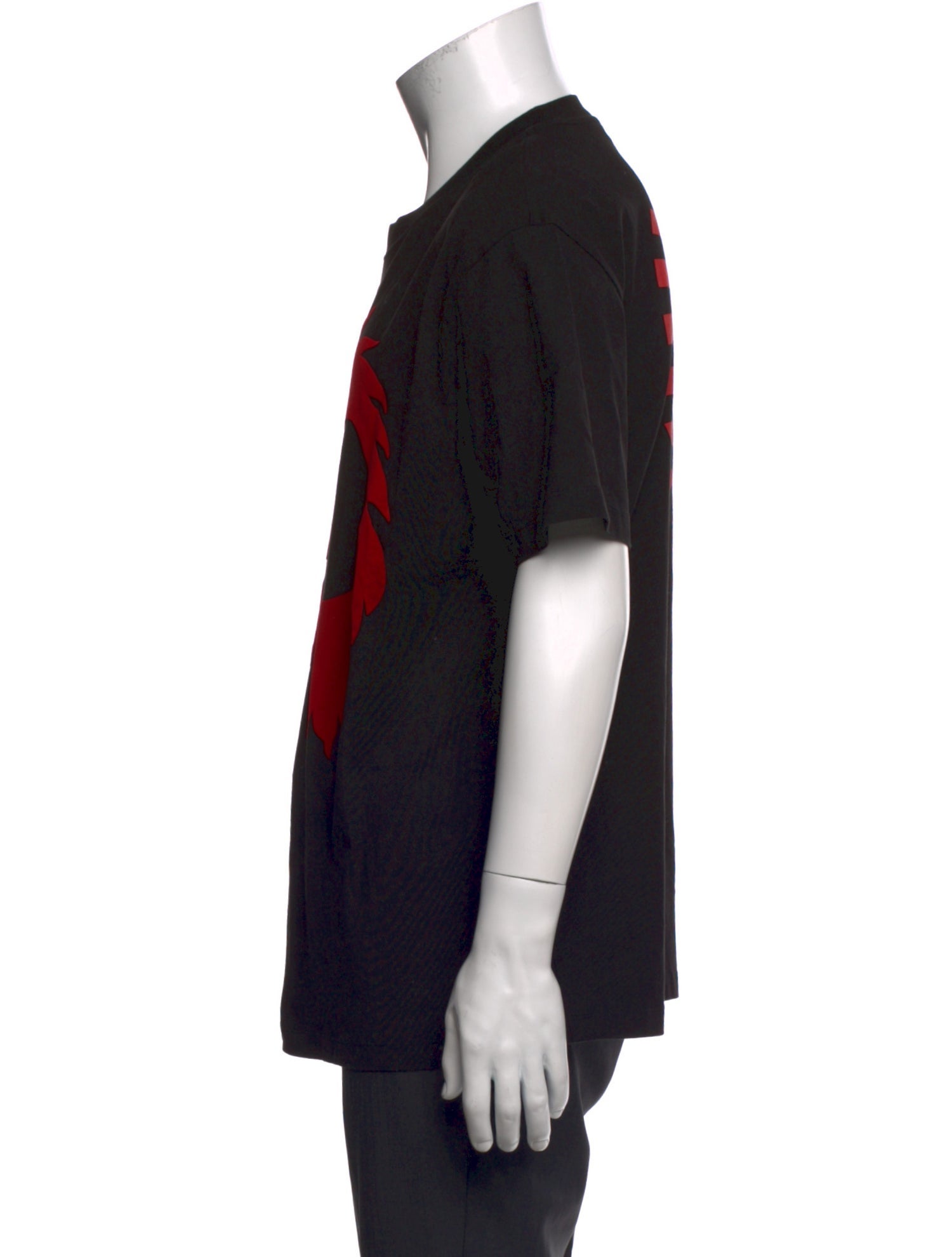 McQ Alexander McQueen Graphic Print Crew Neck T-Shirt