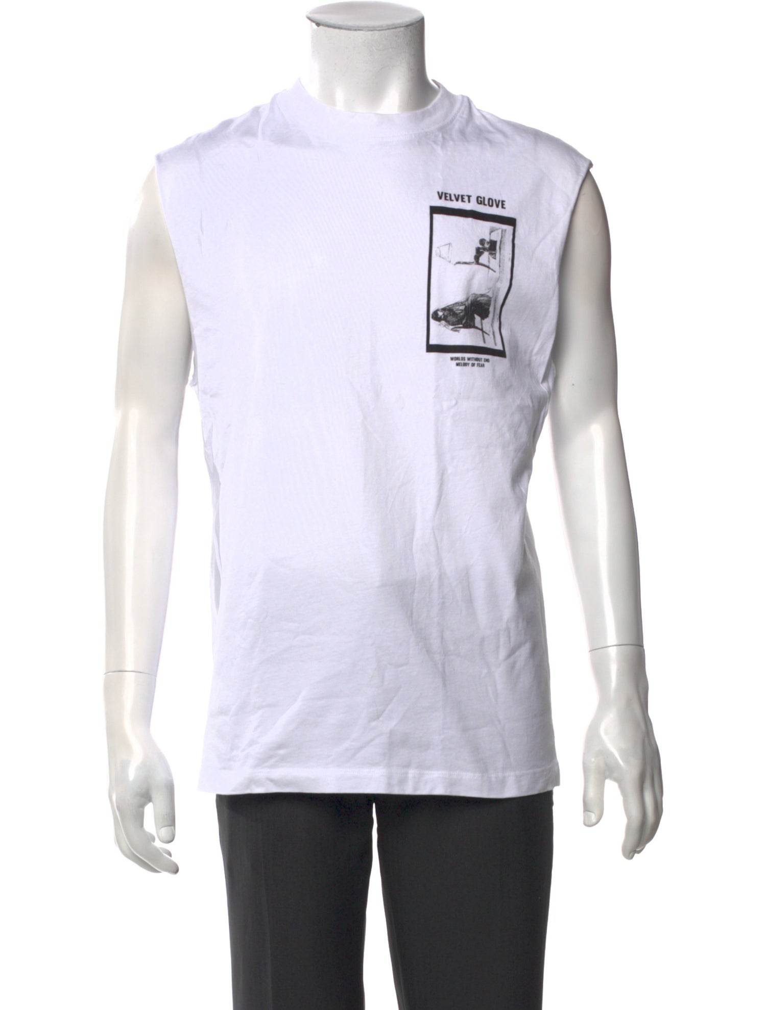 McQ Swallow Skull Graphic Print T-Shirt