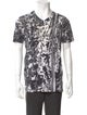 McQ Alexander McQueen Skull Printed Henley