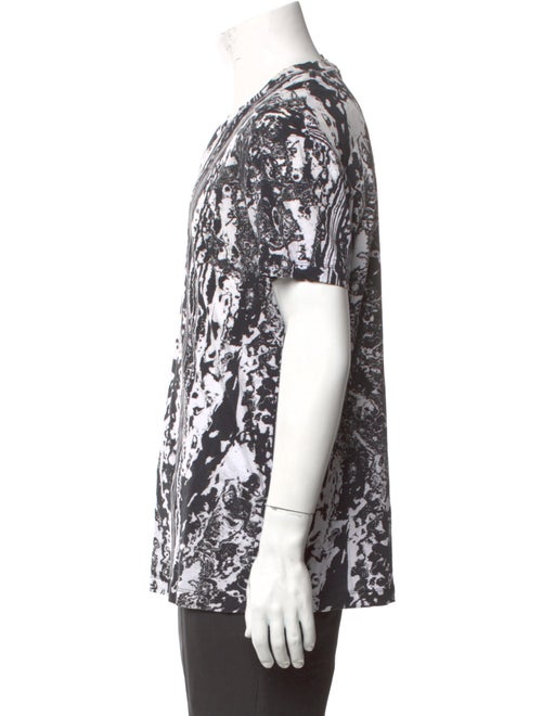 McQ Alexander McQueen Skull Printed Henley