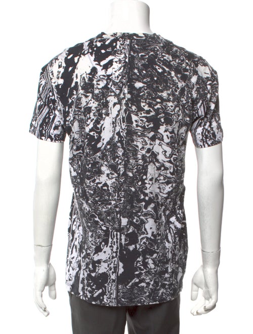 McQ Alexander McQueen Skull Printed Henley