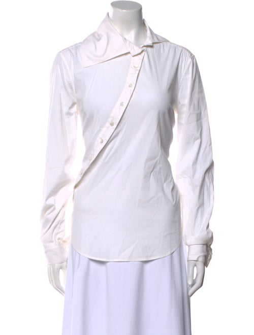 McQ Alexander McQueen Long Sleeve Button-Up Top