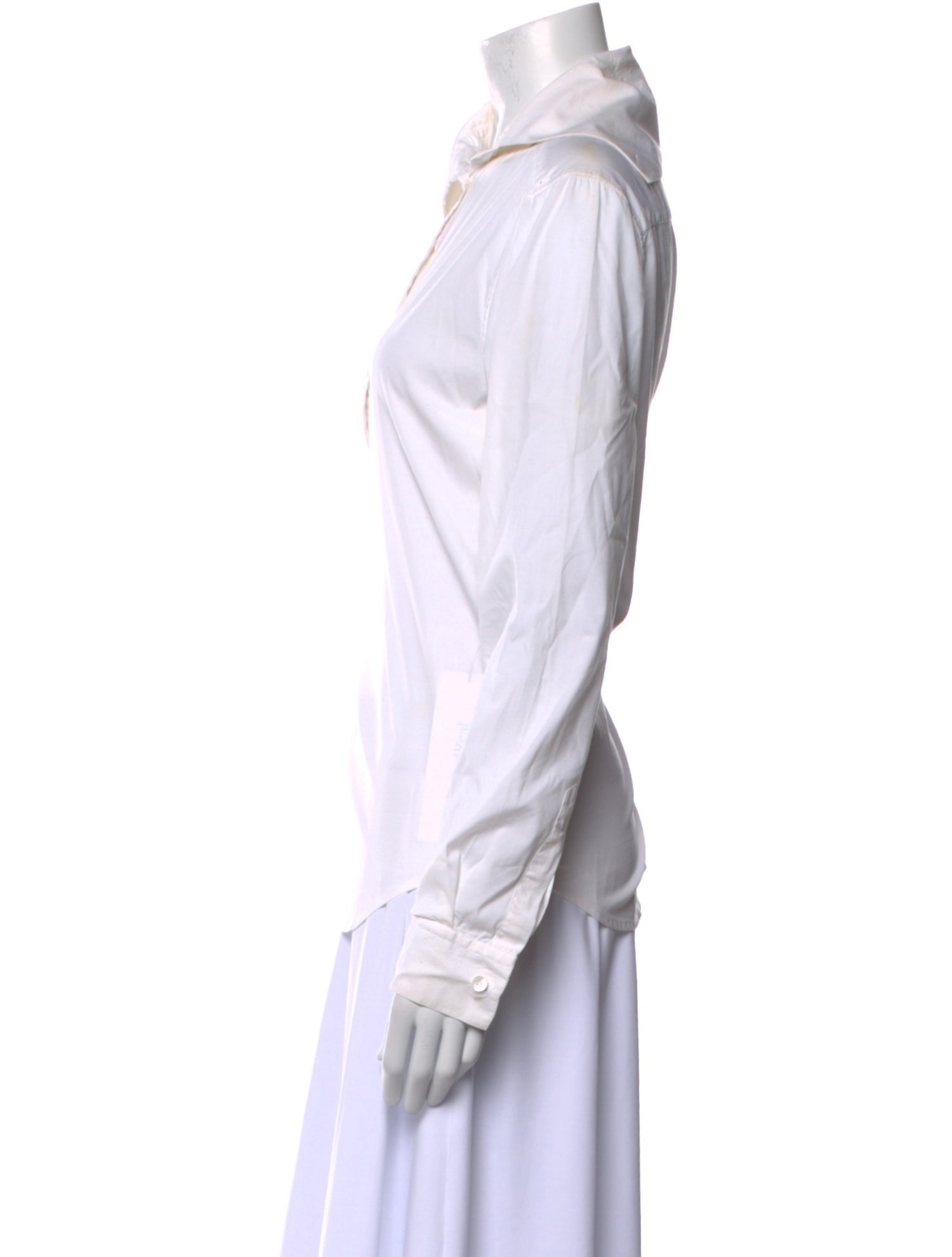 McQ Alexander McQueen Long Sleeve Button-Up Top