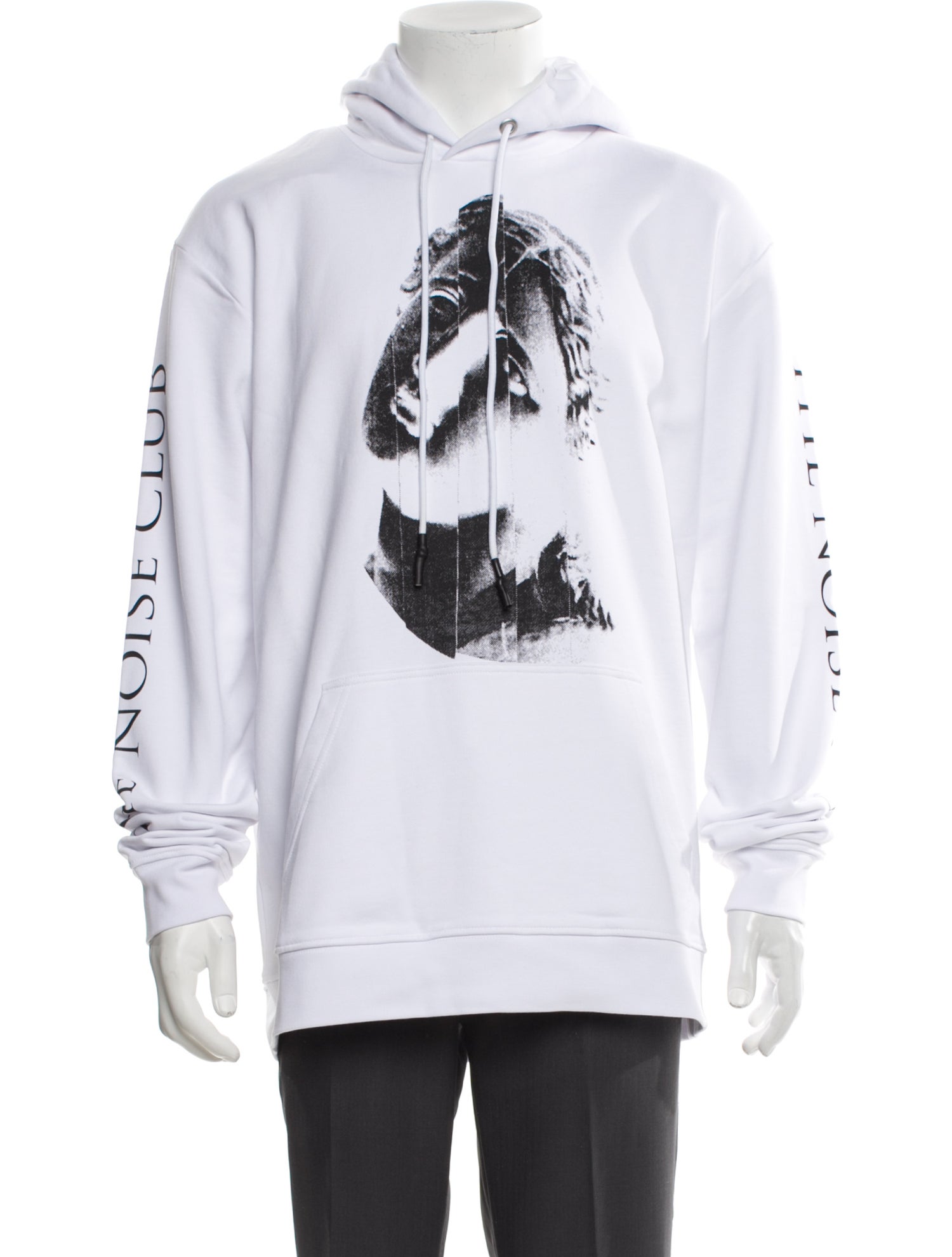 McQ Alexander McQueen Graphic Print Crew Neck Hoodie w/ Tags