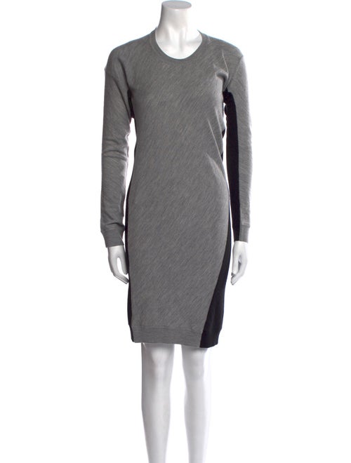 McQ Alexander McQueen Wool Knee-Length Dress
