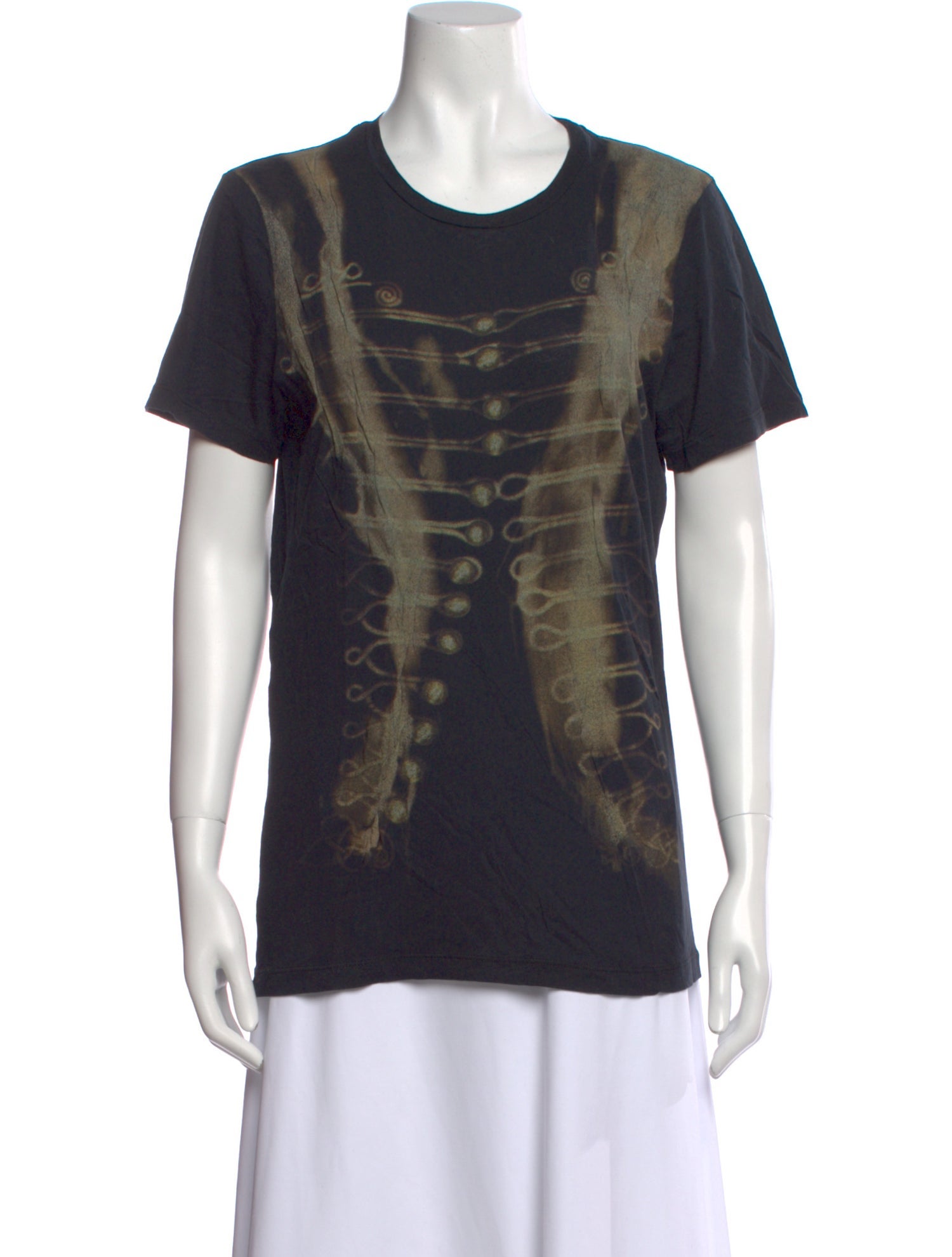 McQ Alexander McQueen Tie-Dye Print Crew Neck T-Shirt