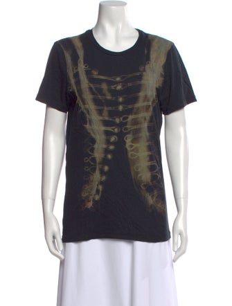 McQ Alexander McQueen Tie-Dye Print Crew Neck T-Shirt