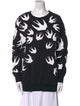 McQ Alexander McQueen Printed Crew Neck Sweatshirt